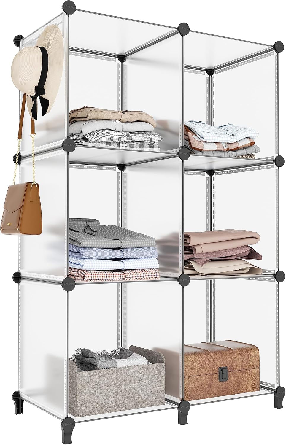 HOMIDEC 6 Cube Storage Organizer